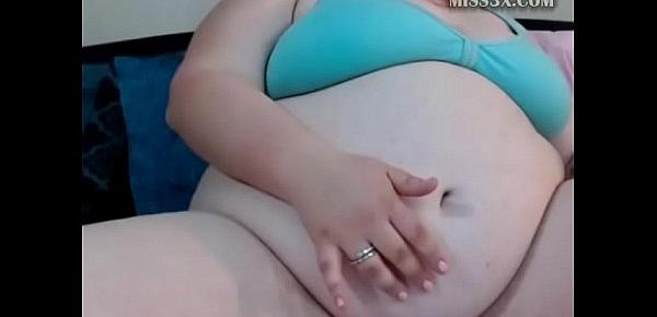  all who love fat belly can quick cum on this ssbbw clip